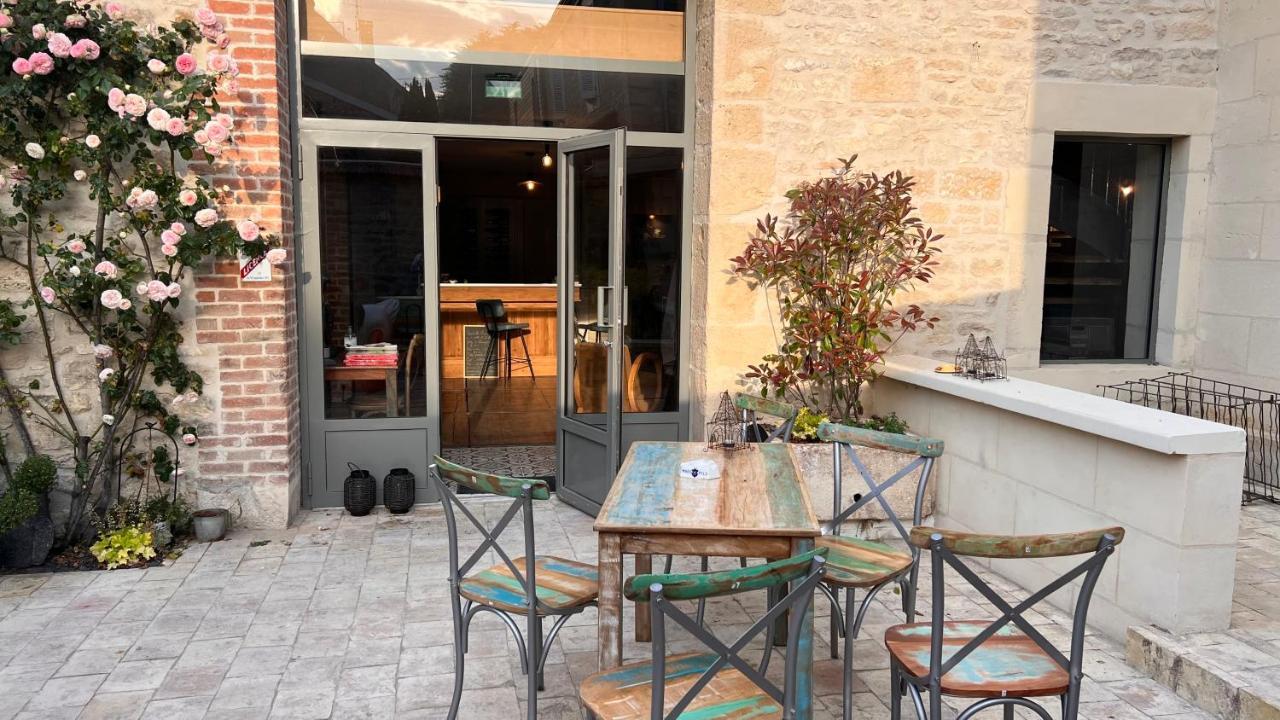 לינה וארוחת בוקר Hermonville L'Artelier Dans Ma Cour מראה חיצוני תמונה