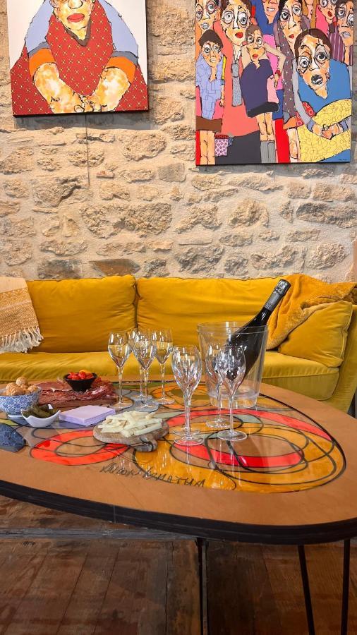לינה וארוחת בוקר Hermonville L'Artelier Dans Ma Cour מראה חיצוני תמונה